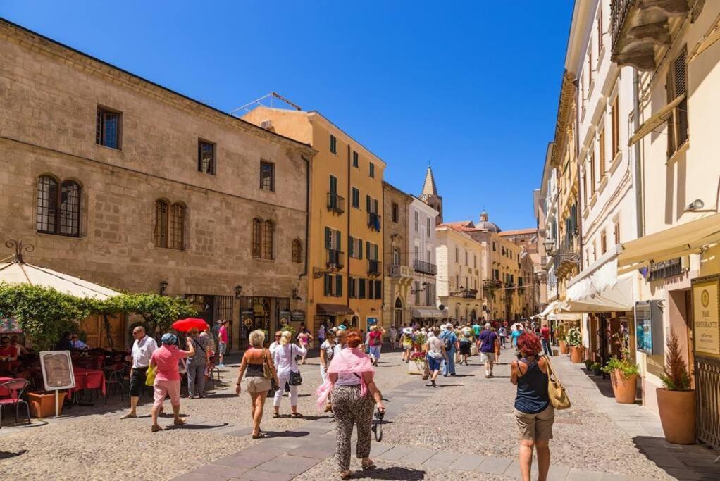 Casa Minorca Centro Storico Di Alghero Leilighet Eksteriør bilde
